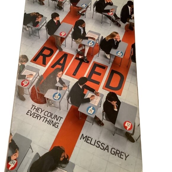 Rated By Melissa Grey Paperback Scholastic 2019 Novel About Society & Order - Picture 1 of 8